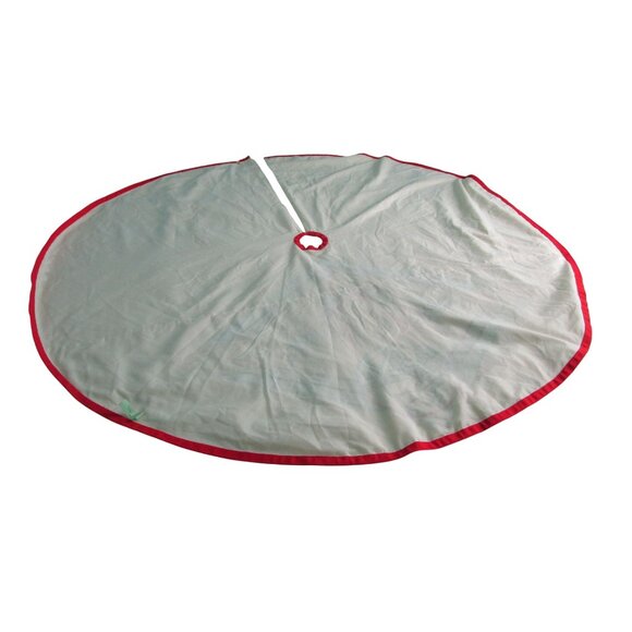 Vintage House Of Hatten Southwest Santa Applique Tree Skirt 58" Cotton Poly GUC - Picture 7 of 16